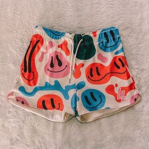 Smiley Mesh Shorts